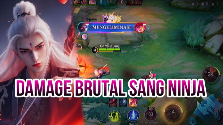 DAMAGE BRUTAL SANG NINJA