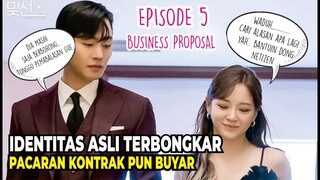 Drakor yang lagi viral, ALUR CERITA DRAMA KOREA, BUSINESS PROPOSAL EPISODE 5