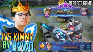 H2wo is a CHEATER! ~ TOO GOOD! | H2wo Kimmy Maniac Perfect Gameplay