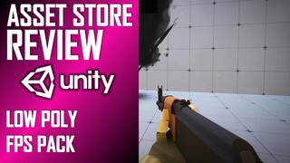 UNITY ASSET REVIEW | LOW POLY FPS | INDEPENDENT REVIEW BY JIMMY VEGAS ASSET STORE