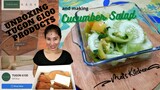 Unboxing TUGON 6100 Products and Making Cucumber Salad | Met's Kitchen