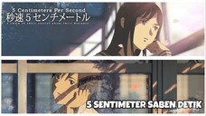 [FANDUB JAWA] 5 Sentimeter Saben Detik (5 Centimeters per Second PV)