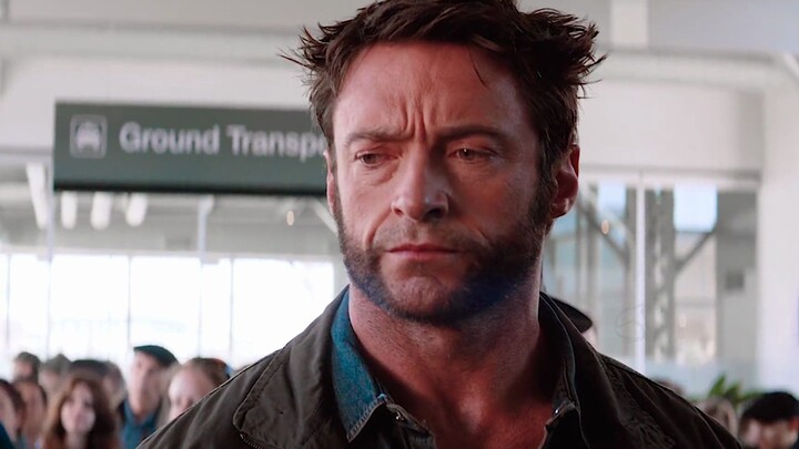 Wolverine going through security—his reaction is hilarious!