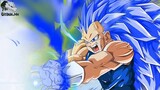 Vegeta se transforma en Ssj blue 3 vs Moro - Montaje Audio Latino