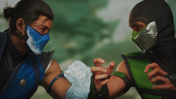Mortal Kombat 1 Sub Zero vs Reptile