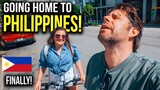 We're finally GOING BACK to the PHILIPPINES (we are so HAPPY about THIS!)
