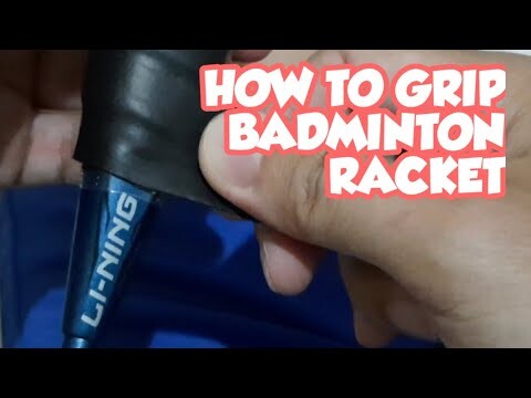 CARA PASANG GRIP RAKET BADMINTON | HOW TO GRIP BADMINTON RACKET | 2022