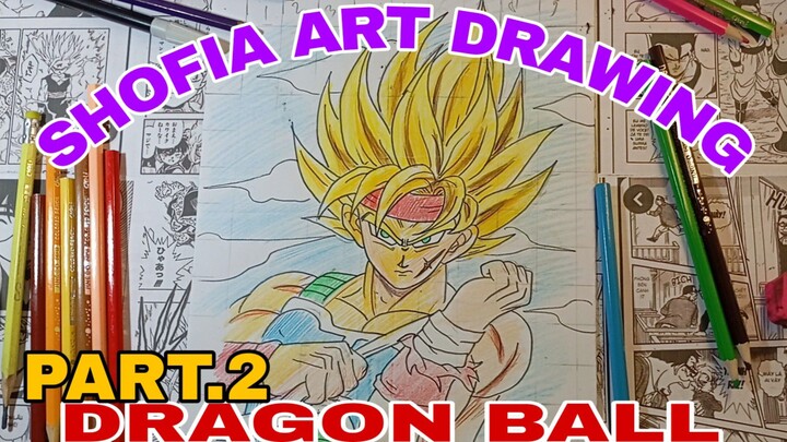 menggambar anime Dragonball part.2