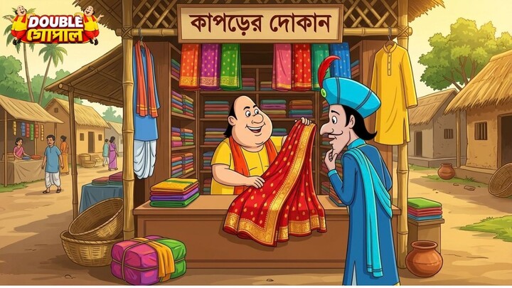 গোপাল শুরু করল কাপড়ের ব্যবসা 😱 | মন্ত্রী মশাই হলেন ক্রেতা | Gopal Bhar New Episode 2026