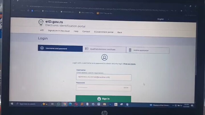 Serbia visa check in online