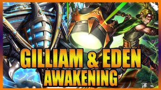 AWOKEN GILLIAM AND OMEGA EDEN | Grand Summoners JP
