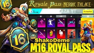 PUBG MOBILE M16 ROYALE PASS - მიმოხილვა (სპოილერი)