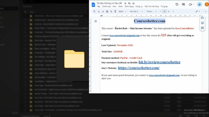 [25$] Rachel Rofe – Mini Income Streams | CoursesBetter.com
