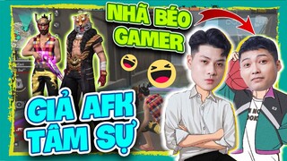 [Free Fire] Giả Vờ AFK Tử Chiến Ngồi Tâm Sự Cùng Nhã Béo Gamer | Lưu Trung TV