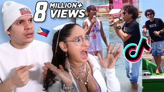 How is the Philippines a REAL PLACE!? Latinos react to VIRAL Filipino Boat Me Singing