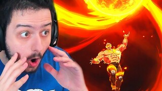 FIRST EVER Global ULTIMATE ESCANOR Summon Animation in Seven Deadly Sins Grand Cross