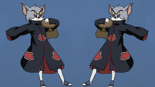 A mashup of "Naruto" and "Tom and Jerry"