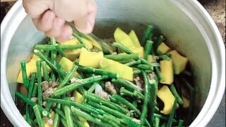ginataang kalabasa at sitaw #ginataanggulay