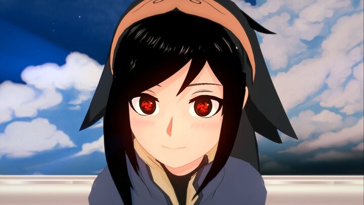Boruto kisses Uchiha Hikaru in the first person