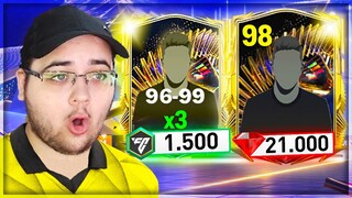 YENİ ÖZEL PAKETTEN 98 GEN TOTS ÇIKTI ! 1500 FC POINTSLİ TARİHİ TOTS PAKET AÇILIMI FC Mobile