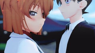 [Detektif Conan/Ke Ai/Xinzhi/MMD]Pembuat Masalah - Kenapa wajahmu tersipu~