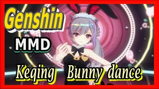[Genshin  MMD]  Everyone wants to see Keqing's Bunny dance
