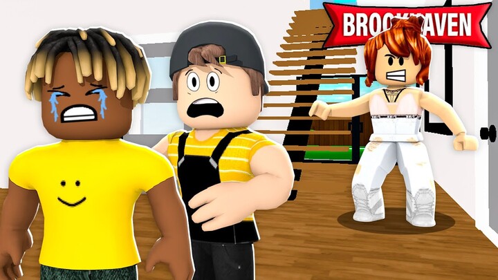 MINHA MÃE MALTRATOU O MEU AMIGO NO BROOKHAVEN : Historinha do Roblox