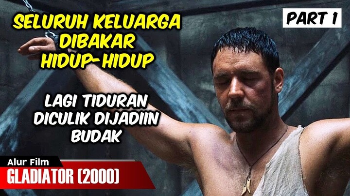 KISAH MANUSIA PALING APES DI SELURUH DUNIA PART 1 | ALUR CERITA FILM GLADIATOR (2000)