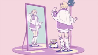 【轟はじめ×coalowl】Super cute little sister dancing in front of the mirror animation!