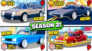 ALL NEW Winter Update VEHICLES In Mad City Chapter 2! (ROBLOX)