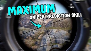 MAXIMUM SNIPER PREDICTION SKILL! 5 FINGERS MONTAGE - PUBG MOBILE