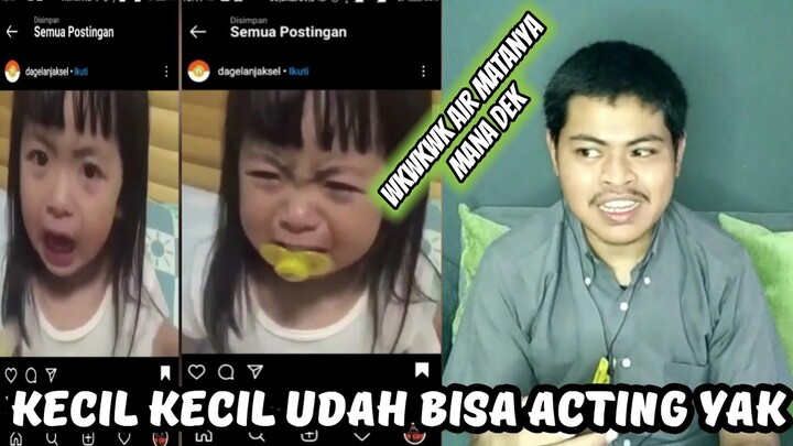 KECIL - KECIL SUDAH PINTER ACTING