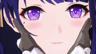 Raiden General Pats Head [Genshin Impact MMD]