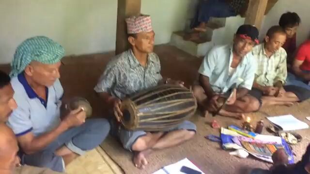 Traditional Newari Cultural Bhajan feom Ramechhap Nepal