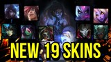 Skins That Coming Soon To League of Legends | Spirit Blossom | Ashen Knight | Flight Night and More!