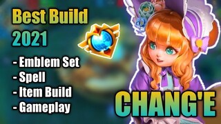 Chang'e Best Build in 2021 | Top 1 Global Chang'e Build | Chang'e Gameplay - Mobile Legends
