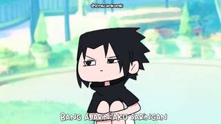 ketika sasuke belajar saringgan ke itachi