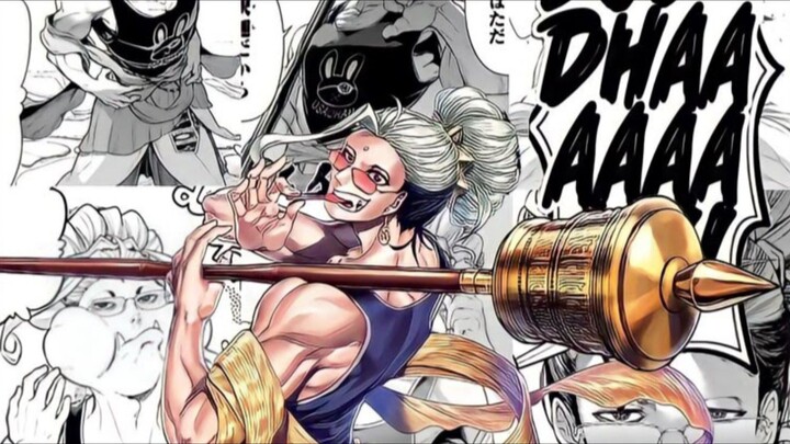 Drawing Buddha from anime Record of Ragnarok