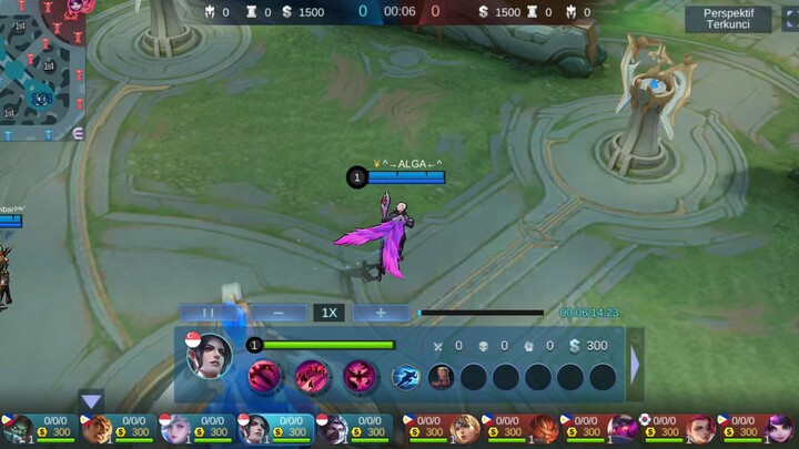 MOBILE LEGENDS BANG BANG GANE PLAY CECILLION !!!