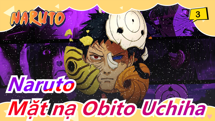 [Naruto] Cách làm mặt nạ Obito Uchiha bằng giấy, chất lượng cao_3