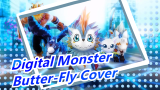 [Digital Monster]Youth! A Japanese Pro Plays ButterFly on the Piano/Childhood Memory of 80s&90s!