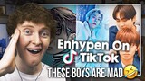 THESE BOYS ARE MAD! (Enhypen TikTok Compilation 2022 | Reaction)
