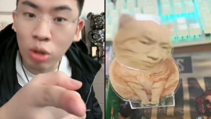 Biển hiệu lắc đầu của mèo Tằng Tuyền xuất hiện trong phòng phát sóng, anh Tuyền liền kêu: “Chơi khôn