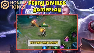 MIRIP ESTES?PEONY DIVINER HONOR OF KINGS GAMEPLAY INDONESIA