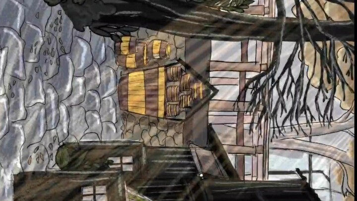 Redraw Background scene nya film Samurai X