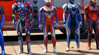 Ultraman rescues mixer truck driver