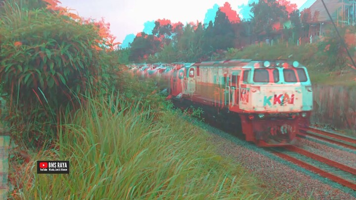 INDONESIAN TRAIN 2021 3D Anaglyph | Kereta API Indonesia