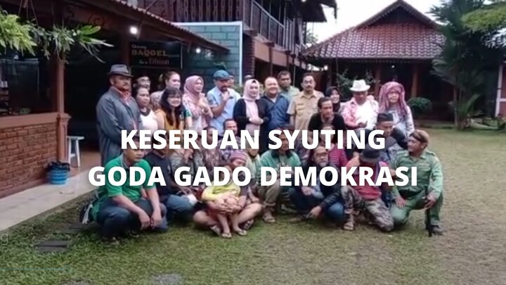Saat Bikin FTV Goda Gado Demokrasi