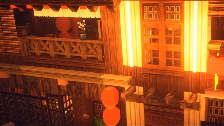 【MC Short Film】The Mid-Autumn Festival Night Tour with Chinese Lanterns
