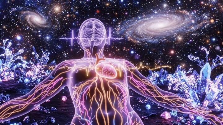 639Hz + 432Hz + 528Hz + 852Hz | 心轮能量疗愈：释放悲伤与焦虑，5分钟深度助眠 (40分钟高保真)